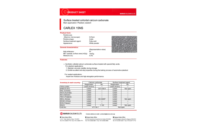 CARLEX 100 PRODUCT SHEET